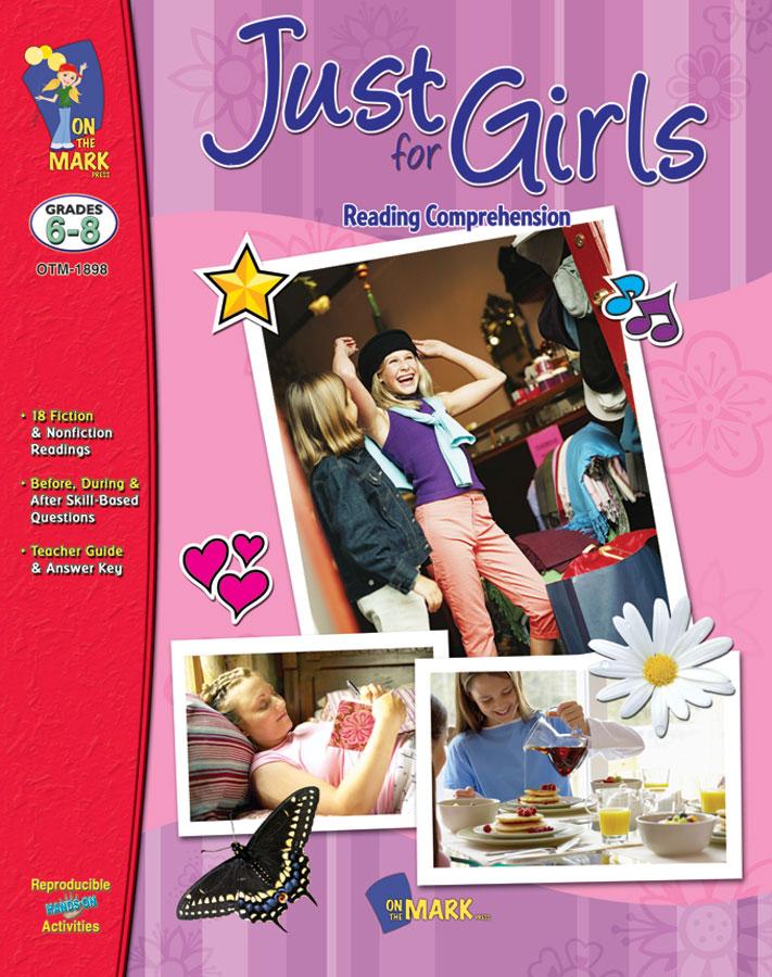 Just for Girls Grades 6-8 Reading Comprehension
