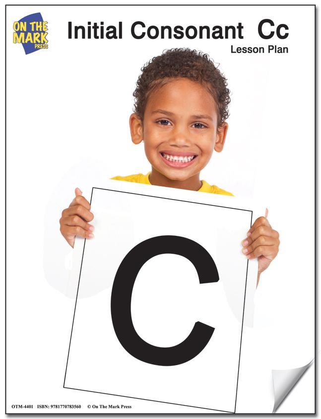 Initial Consonant Letter "C" Lesson # 11 Kindergarten - Grade 1 Lesson Plan