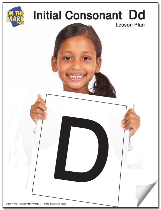 Initial Consonant Letter "D" Lesson # 10 Kindergarten - Grade 1 Lesson Plan