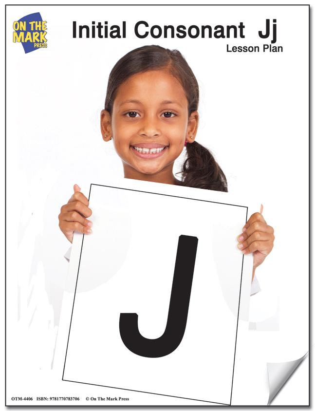 Initial Consonant Letter "J" Lesson # 15 Kindergarten - Grade 1 Lesson Plan