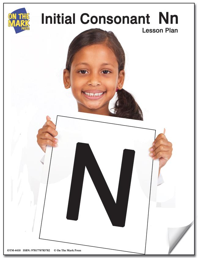 Initial Consonant Letter "N" Lesson # 6 Kindergarten - Grade 1 Lesson Plan