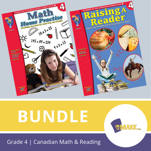 Grade 4 Canadian Math & Reading Practise Bundle!