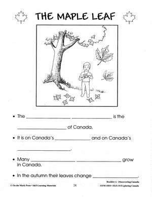 Exploring Canada Grades 1-3