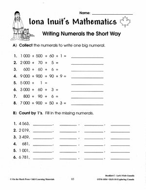 Exploring Canada Grades 1-3