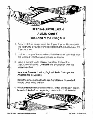 Japan - "Land of the Rising Sun" Grades 4-6