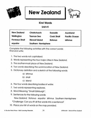 New Zealand Grades 4-8