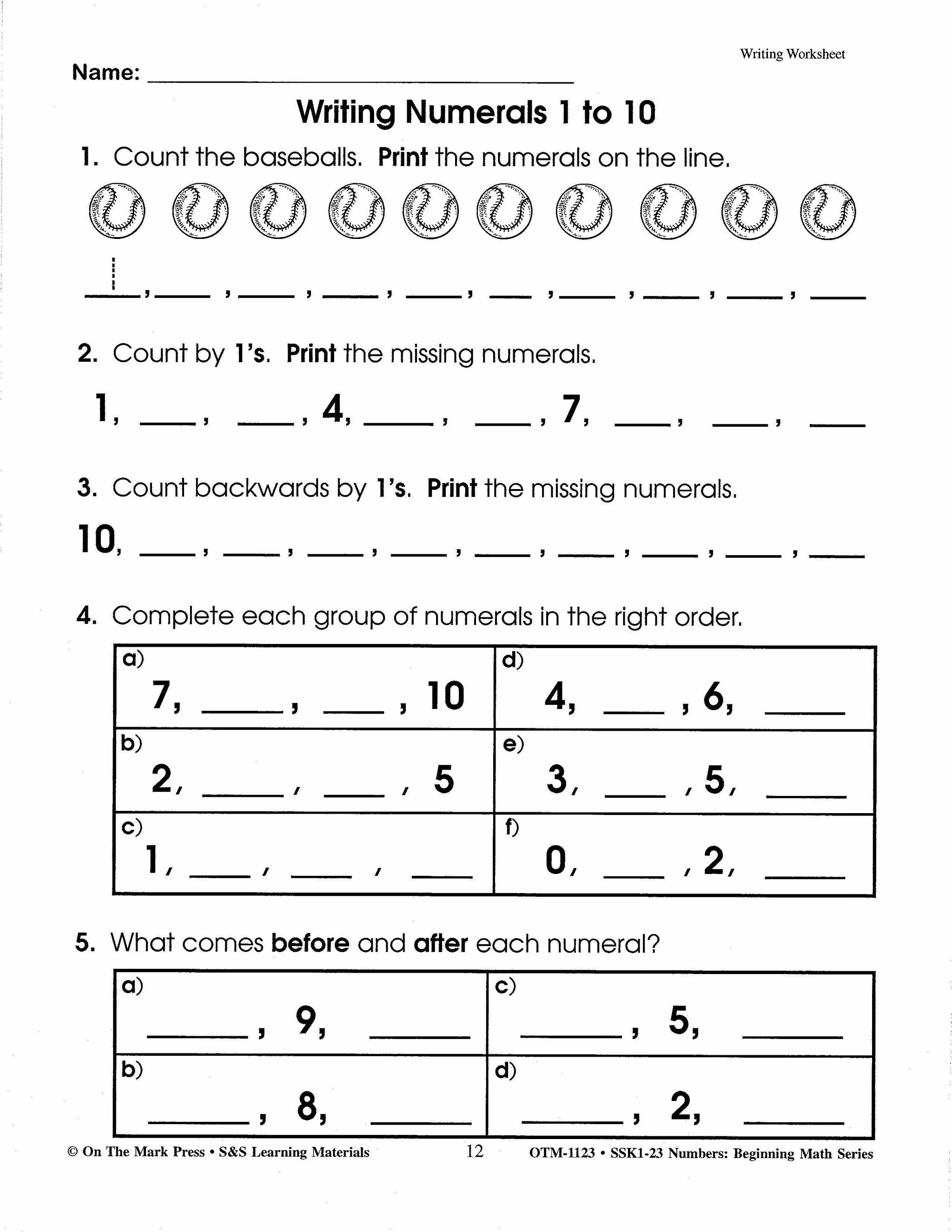 Numbers Activities with Real World Applications! - Beginning Math Series Grades 1-3