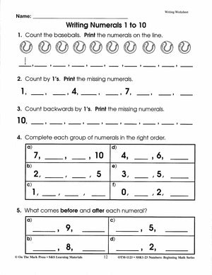 Numbers Activities with Real World Applications! - Beginning Math Series Grades 1-3