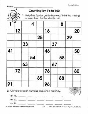 Numbers Activities with Real World Applications! - Beginning Math Series Grades 1-3