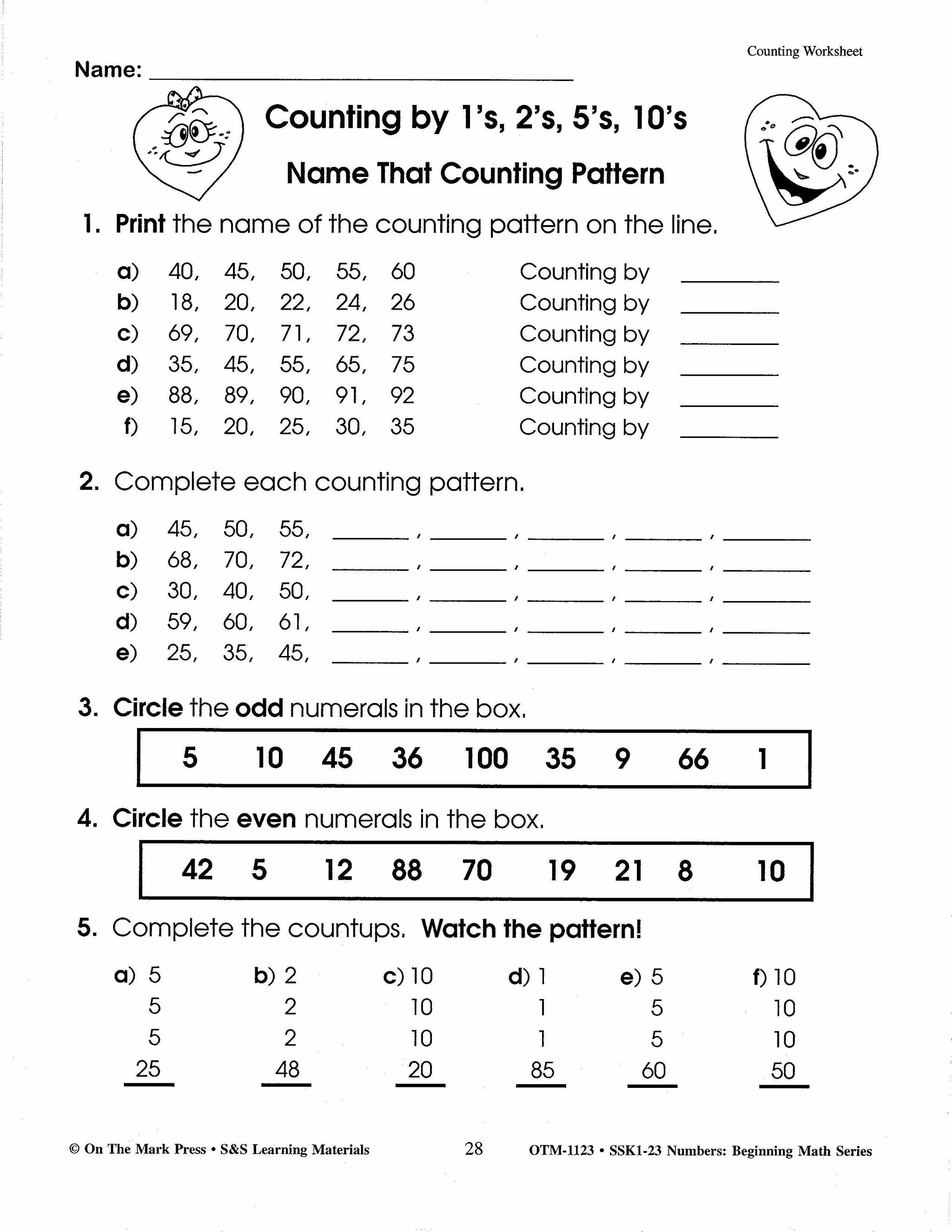Numbers Activities with Real World Applications! - Beginning Math Series Grades 1-3