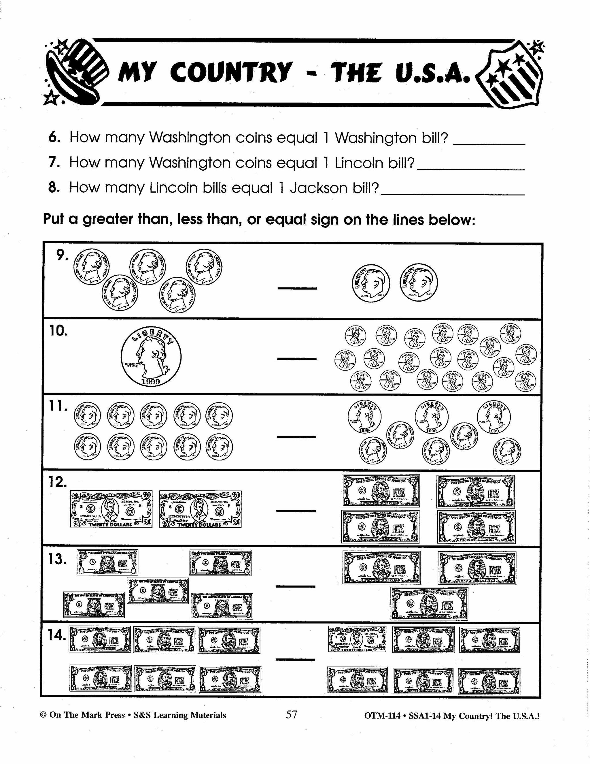 My Country, the USA! Grades 2-4