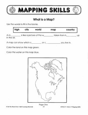 Mapping Skills Grades 1-3