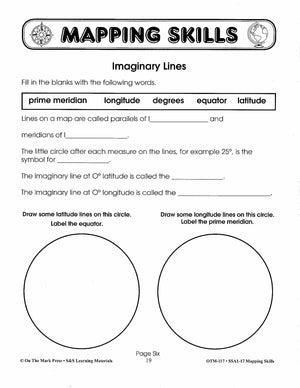 Mapping Skills Grades 1-3