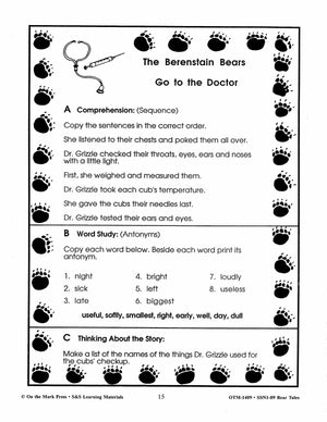 Bear Tales in Literature Grades 2-4