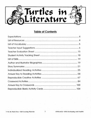 Reading with Franklin the Turtle Author Study Grades 1-3