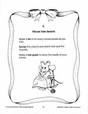 Mice in Literature Grades 3-5