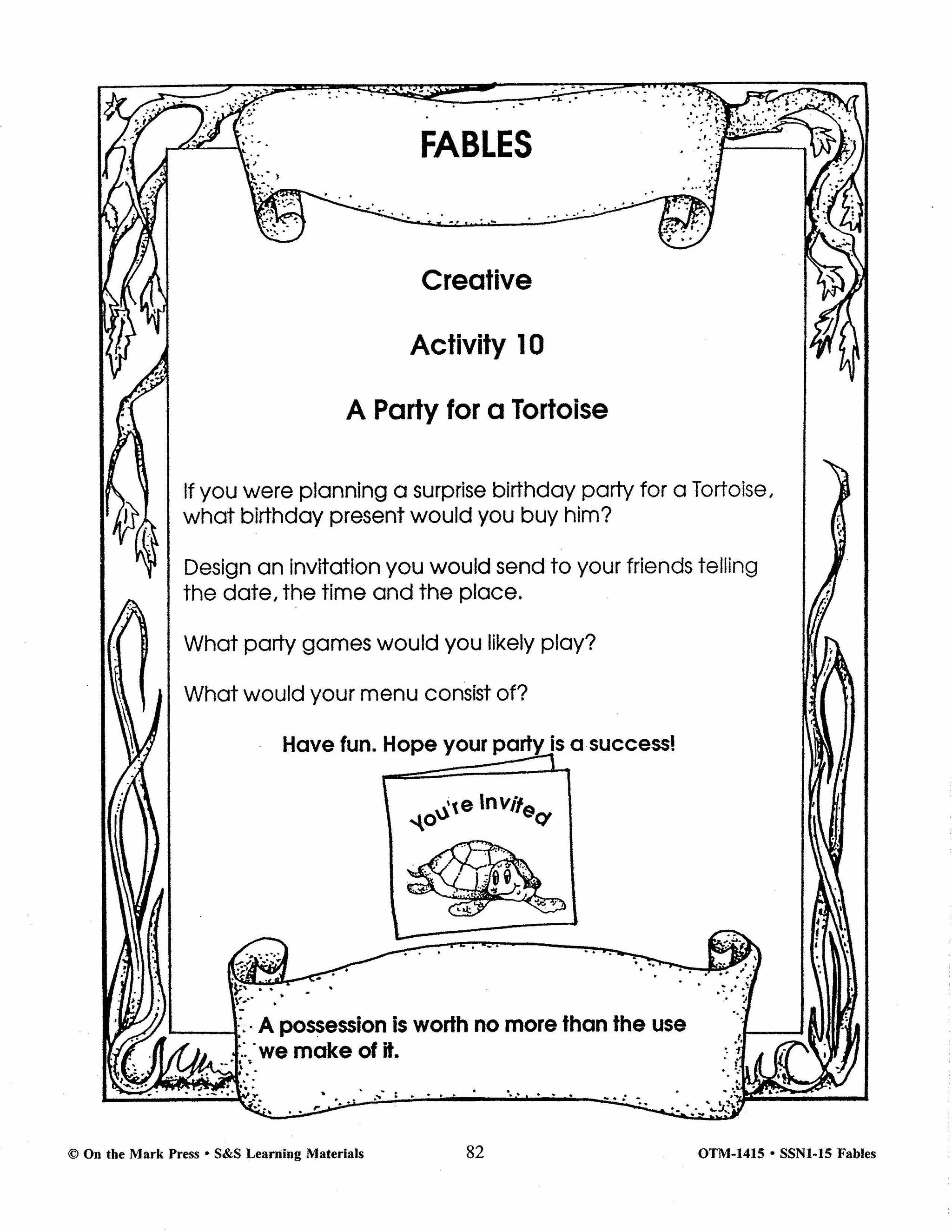 Fables Grades 4 6 fables-grades-4-6
