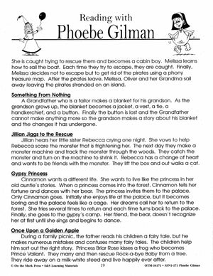 Reading with Phoebe Gilman Author Study Grades 1-3 (Jillian Jiggs)