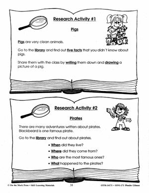 Reading with Phoebe Gilman Author Study Grades 1-3 (Jillian Jiggs)