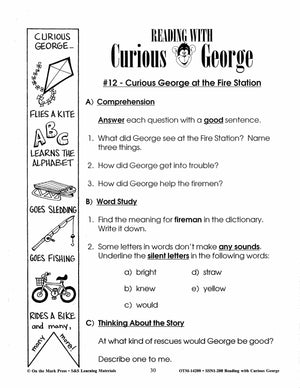 Reading with Curious George Author Study Grades 2-4