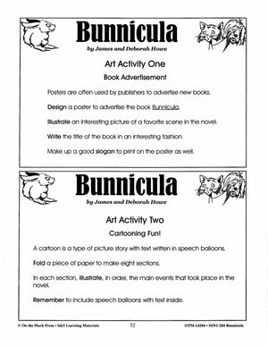 Bunnicula, by D. Howe Lit Link Grades 4-6