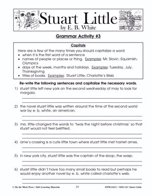 Stuart Little Lit Link Grades 4-6