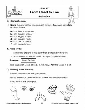 Eric Carle Author Study Grades 1-3