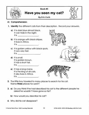 Eric Carle Author Study Grades 1-3