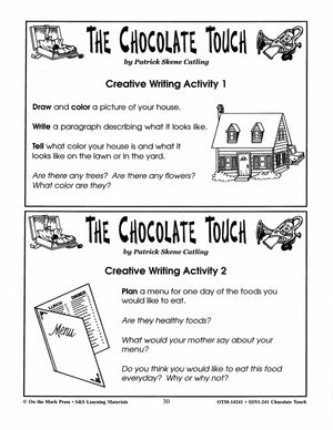 Chocolate Touch, by Patrick Skene Cating Lit Link Grades 4-6