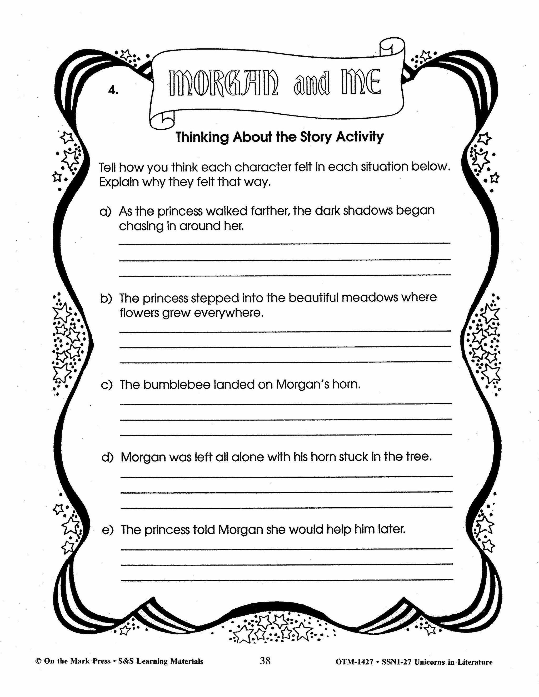 Unicorns in Literature Grades 3-5