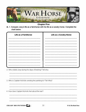 War Horse, by Michael Morpurgo Lit Link Grades 7-8