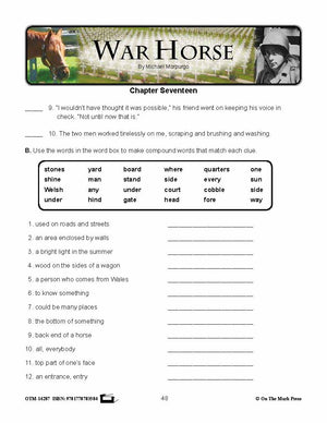 War Horse, by Michael Morpurgo Lit Link Grades 7-8