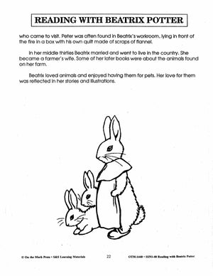 Reading with Beatrix Potter Author Study Grades 2-4