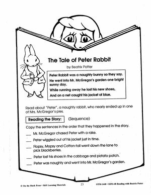 Reading with Beatrix Potter Author Study Grades 2-4