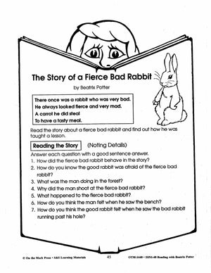 Reading with Beatrix Potter Author Study Grades 2-4