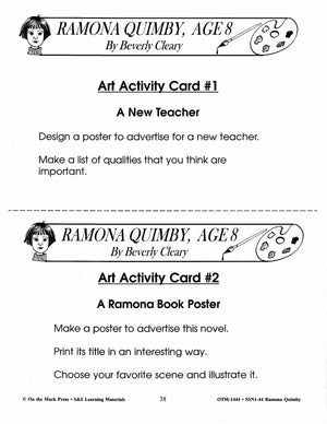 Ramona Quimby, Age 8 Lit Link Grades 4-6