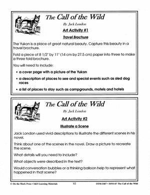 Call of the Wild, by Jack London Lit Link Grades 7-8