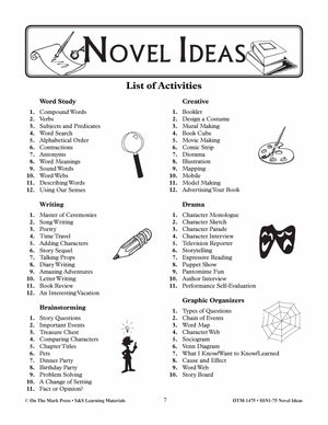 Novel Ideas Using Bloom's Taxonomy! -Activities for ANY Novel! Grades 4-6