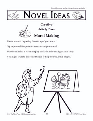 Novel Ideas Using Bloom's Taxonomy! -Activities for ANY Novel! Grades 4-6