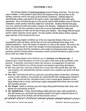 Great Expectations, by Charles Dickens Lit Link Grades 7-8