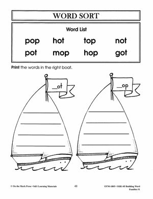 Word Families: Short Vowels Grades 1-2