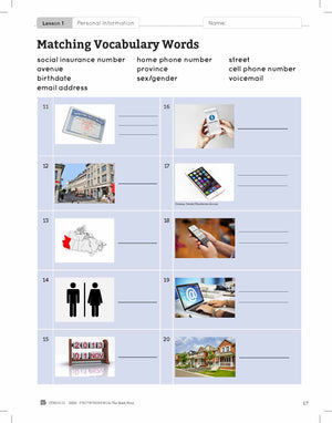 ESL - Vocabulary Development for Beginner Students