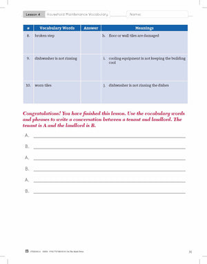 ESL - Vocabulary Development for Advanced Students