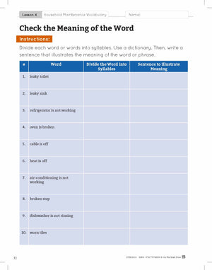 ESL - Vocabulary Development for Advanced Students