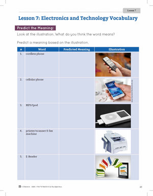 ESL - Vocabulary Development for Advanced Students