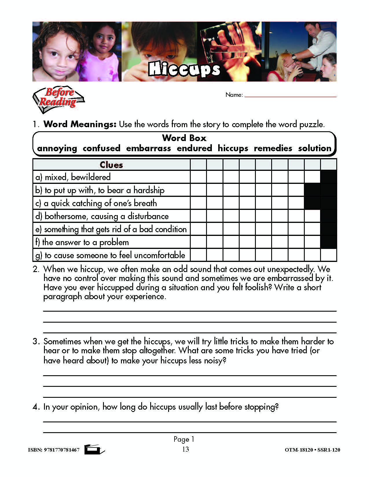 It's a Fact! Develop Non-Fiction Reading Skills Grades 4-6