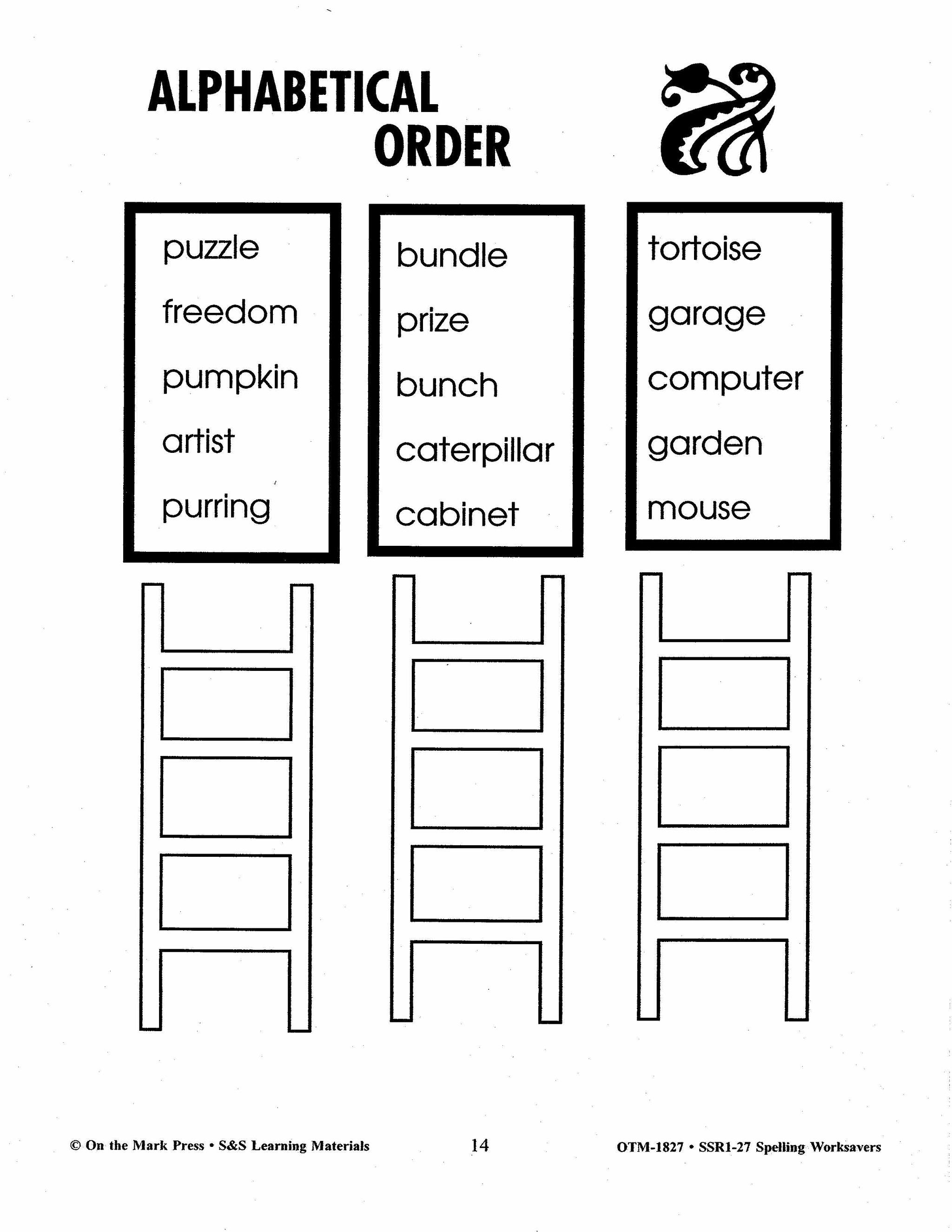 Spelling Worksavers #1 Grades 3-5
