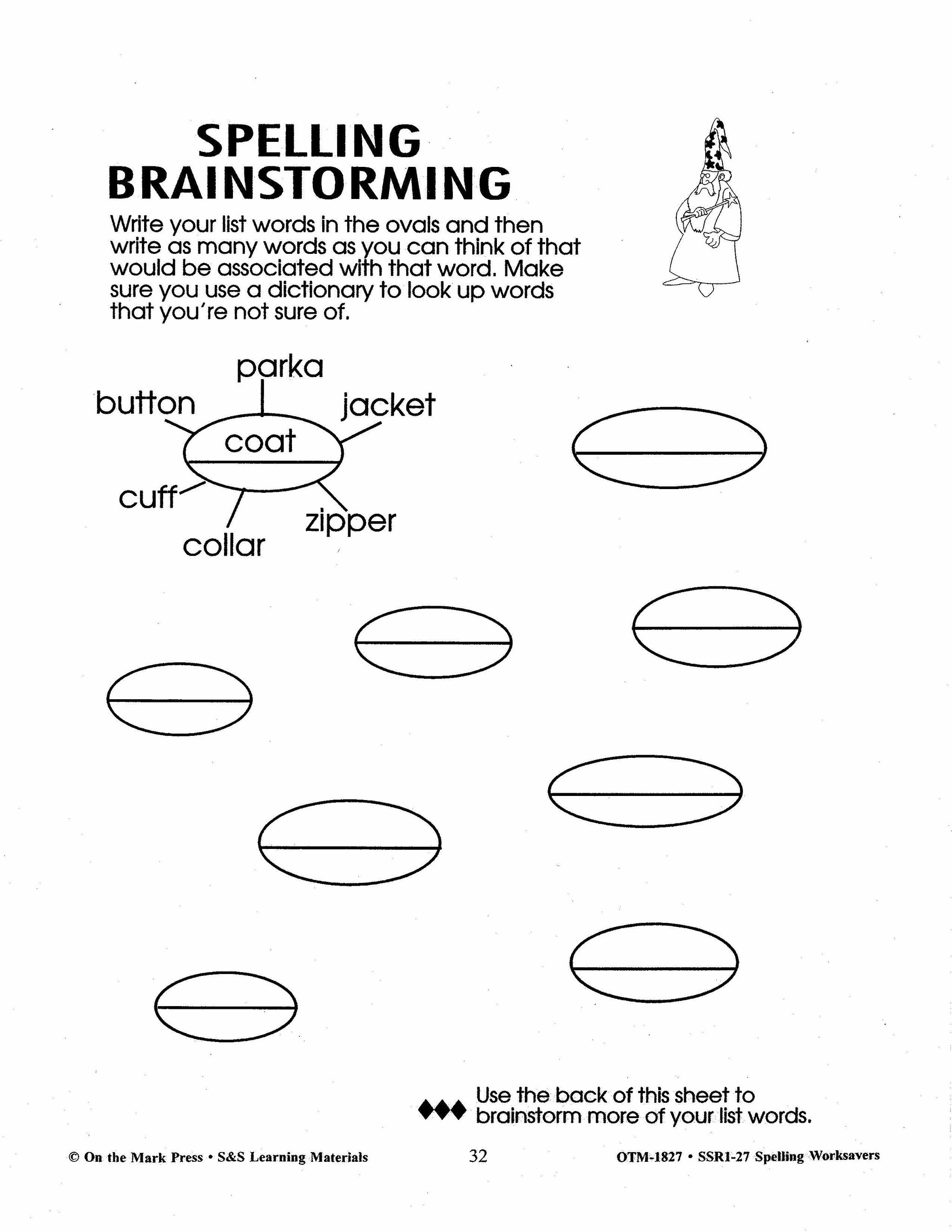 Spelling Worksavers #1 Grades 3-5