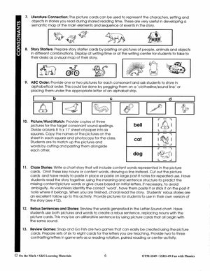 Fun with Phonics - Teaching Tips, Activities & Clip Art Grades 1-3