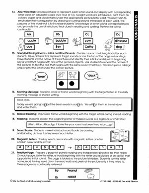 Fun with Phonics - Teaching Tips, Activities & Clip Art Grades 1-3